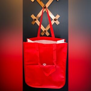 lululemon Reusable Shopping Totes - Red - Spring 2025